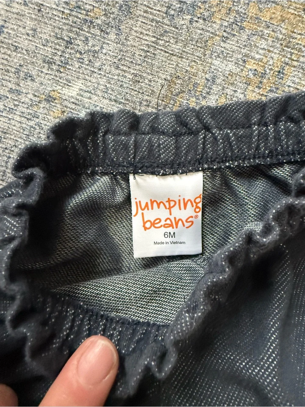 jumping beans Black Bubble Diaper Cover